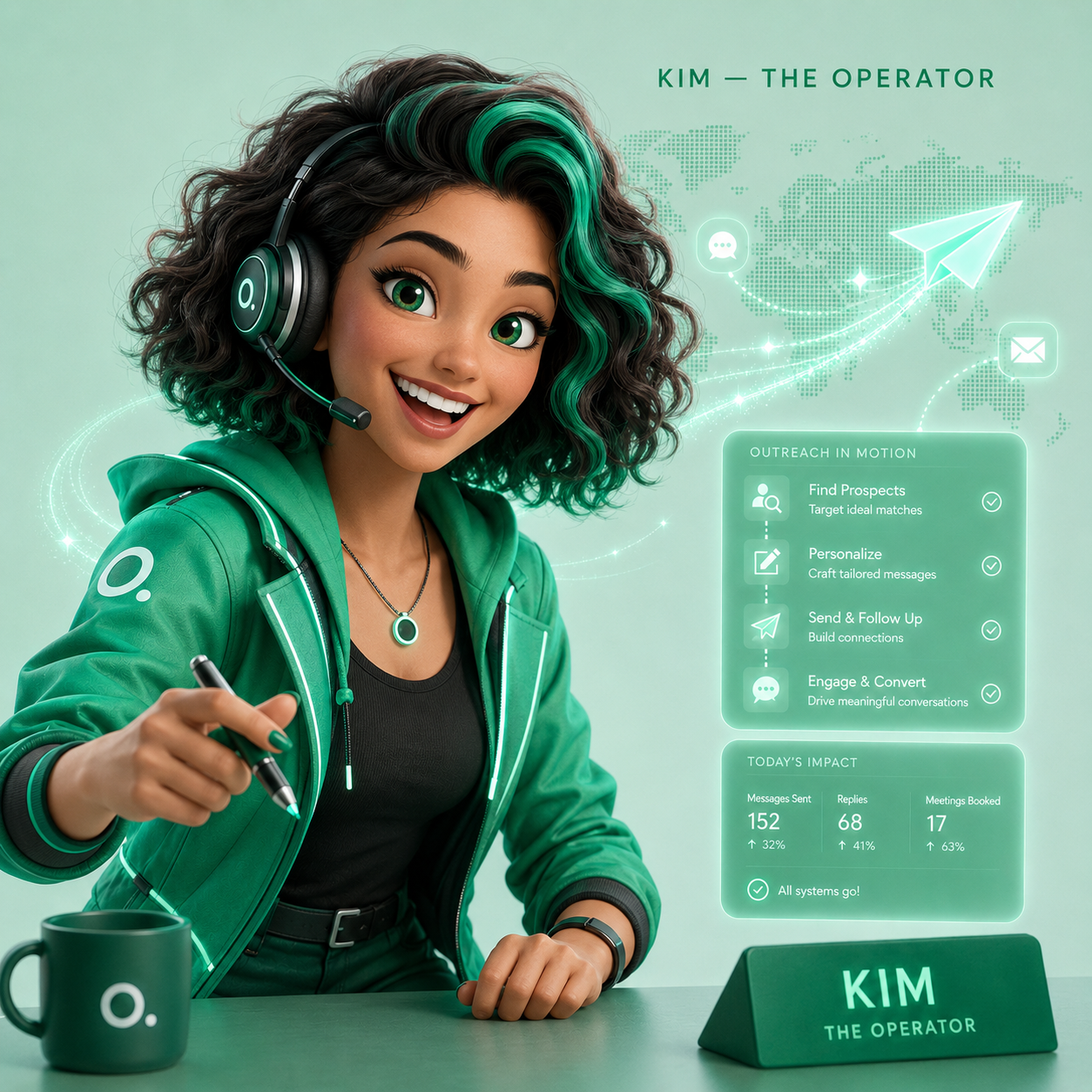 Kim — the operator